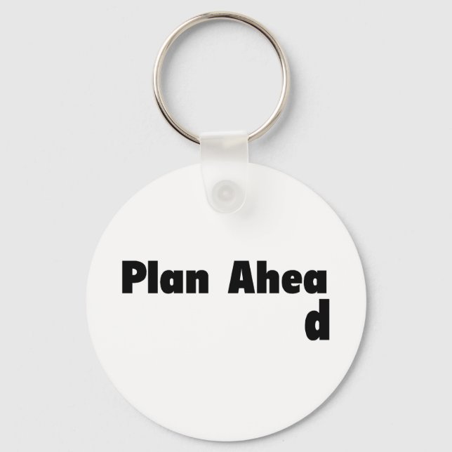 Plan Ahead Key Ring (Front)