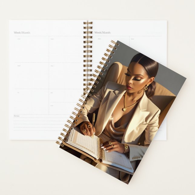 "Plan ahead. Succeed with intention." Planner (Display)