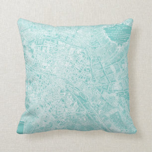 Plan de Paris Cushion