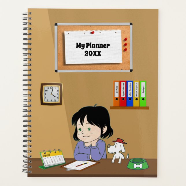 Plan-O-Pooch Planner (Front)