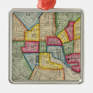 Plan Of Baltimore Metal Tree Decoration