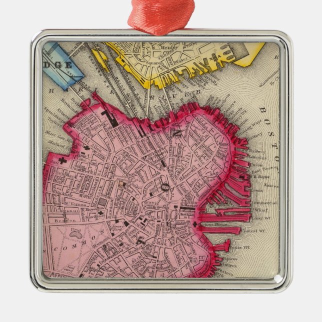 Plan Of Boston Metal Tree Decoration (Front)