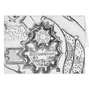 Plan of Mannheim, Germany 1690