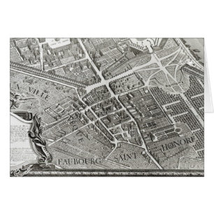 Plan of Paris, known as the 'Plan de Turgot'