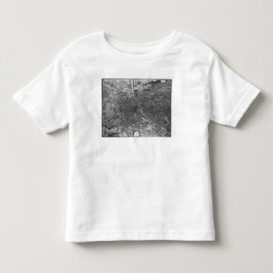 Plan of Paris, known as the 'Plan de Turgot' Toddler T-Shirt