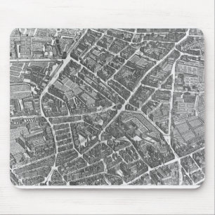Plan of Paris Mouse Pad