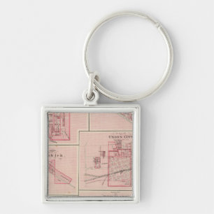 Plan of Portland, Jay Co, Ind with Camden Key Ring
