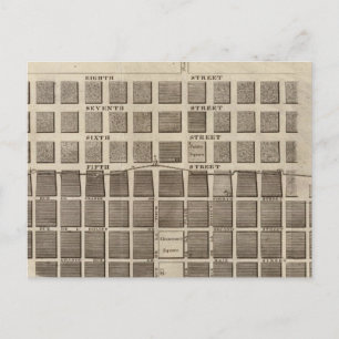 Plan of St. Louis, Missouri Postcard
