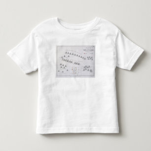 Plan of the Battle of Cape St. Vincent, 14th Febru Toddler T-Shirt
