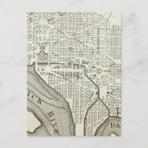 Plan of the City of Washington Postcard