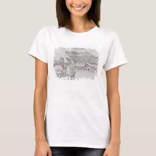 Plan of the enclosed gardens and Chateau de Gaillo T-Shirt