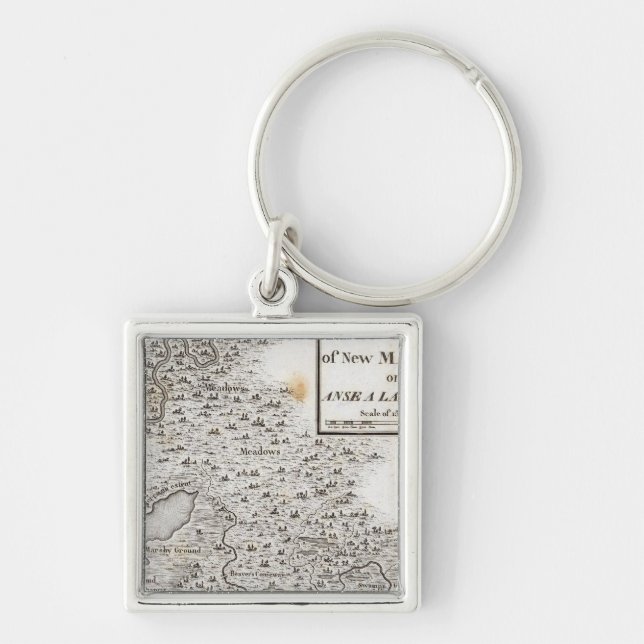 Plan of the Fort of New Madrid Key Ring (Front)