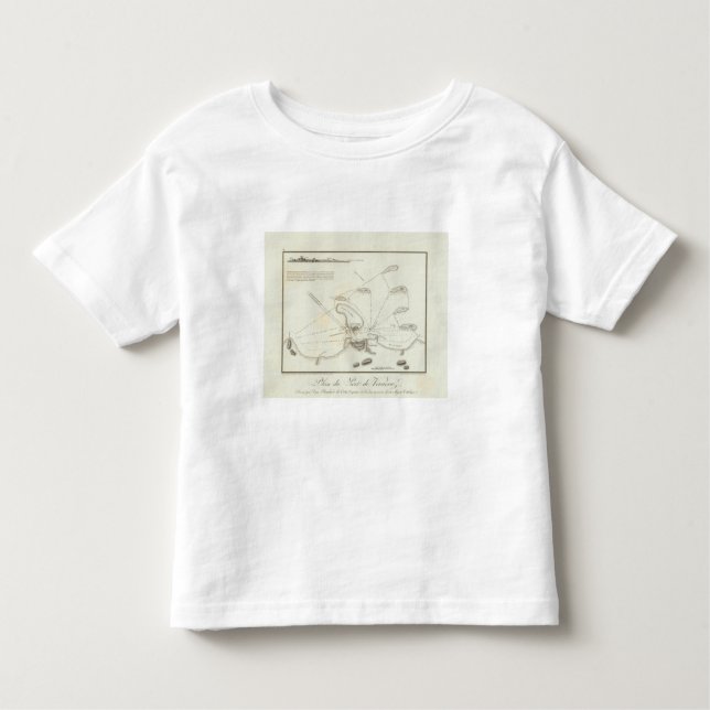 Plan of the Port of Veracruz Toddler T-Shirt (Front)