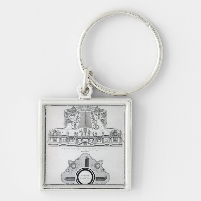 Plan of the roof of St.Peter's Key Ring (Front)