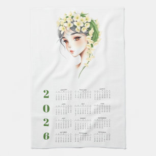 Plan your year in style with this 2026 calendar tea towel