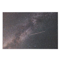 Plane crossing the Milky Way (2024)