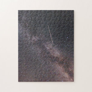 Plane crossing the Milky Way (2024) Jigsaw Puzzle