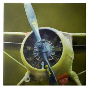 Plane - DeHavilland U-6A Beaver Tile