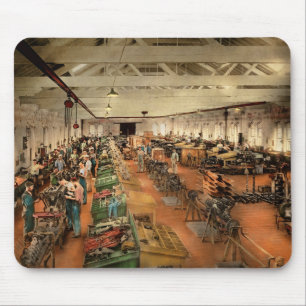 Plane - Factory - Aircraft repair 1919 Mouse Pad
