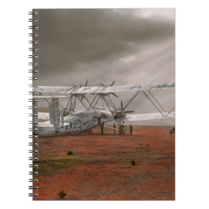 Plane - Hanno ready to take off 1931 Spiral Notebook