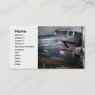 Plane - Hey fly boy Business Card