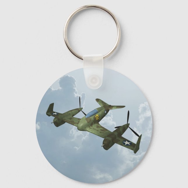 Plane Key Ring (Front)