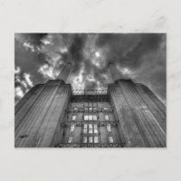 Plane over Battersea Power Station, London