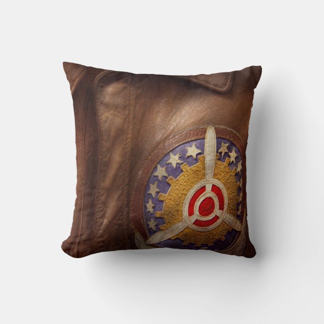 Plane - Pilot - The flight jacket Cushion (Front)