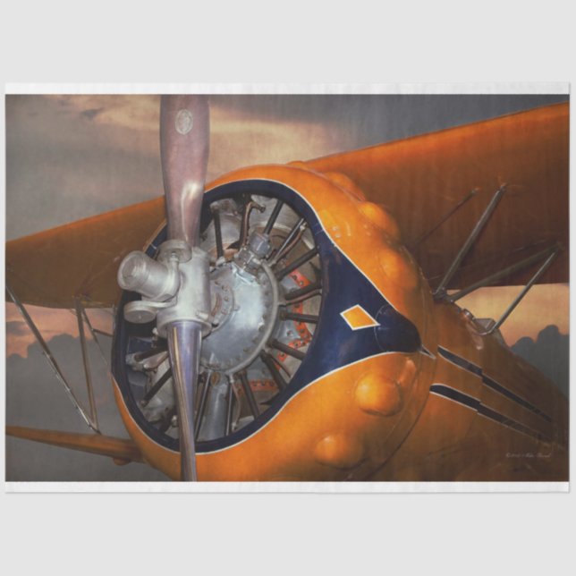 Plane - Prop - The Gulfhawk Tissue Paper (Front)