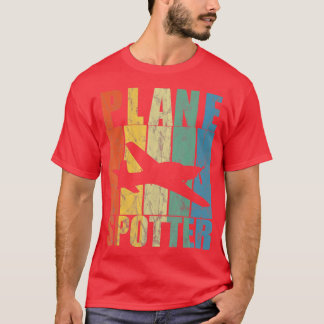 Plane Spotter Aeroplane Pilot Aircraft Aviation Av T-Shirt