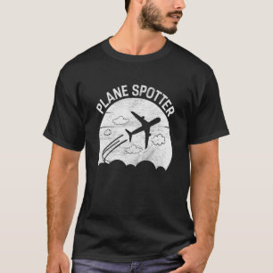 Plane Spotter Pilot Airplane Plane Aviation  12 T-Shirt