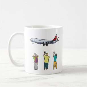 Plane Spotting Coffee Mug