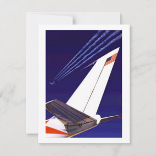 PLANE TAILS & TRAILS PARTY INVITATION EZ2CUSTOMIZE