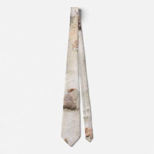 Plane tree camouflage looks bark pattern tie
