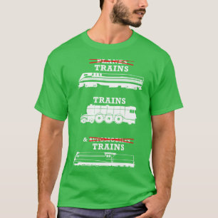 Planes trains and automobiles parody T-Shirt