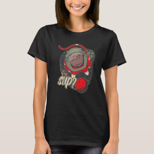 Planet Astronaut Space Cat Kids Astrology T-Shirt