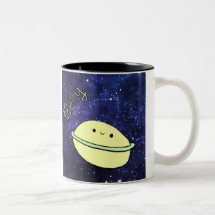 Planet Belly Mug Kawaii Planet Drawing