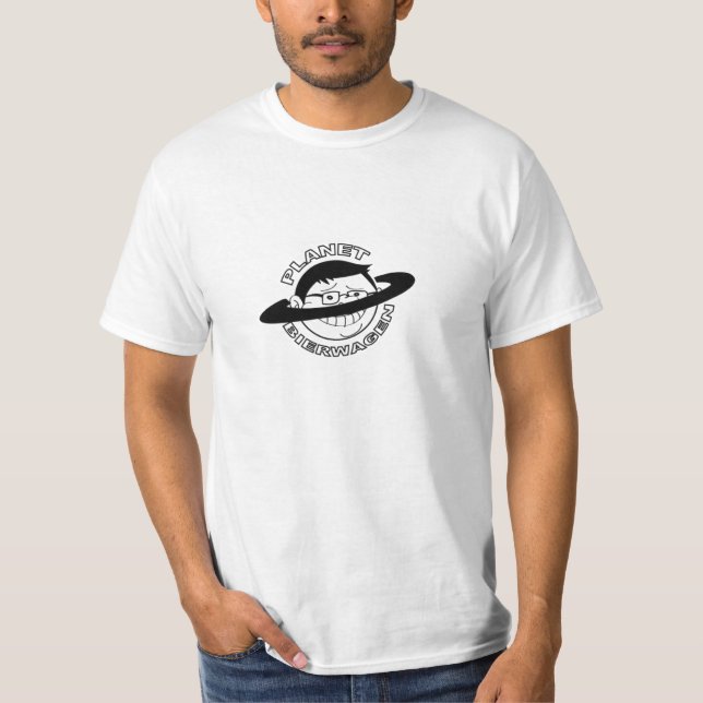 PLANET BIERWAGEN Classic Logo tee (Front)
