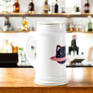 Planet Cat Beer Stein