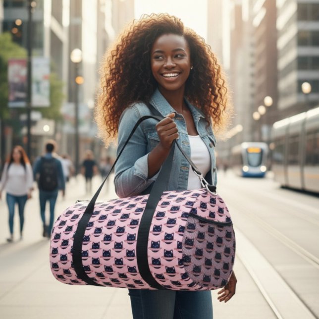 Planet Cat Duffle Bag (Creator Uploaded)