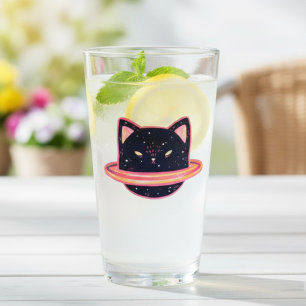 Planet Cat Glass