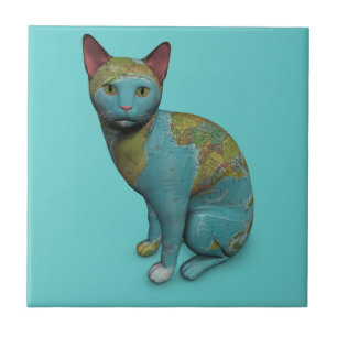 Planet Cat Tile