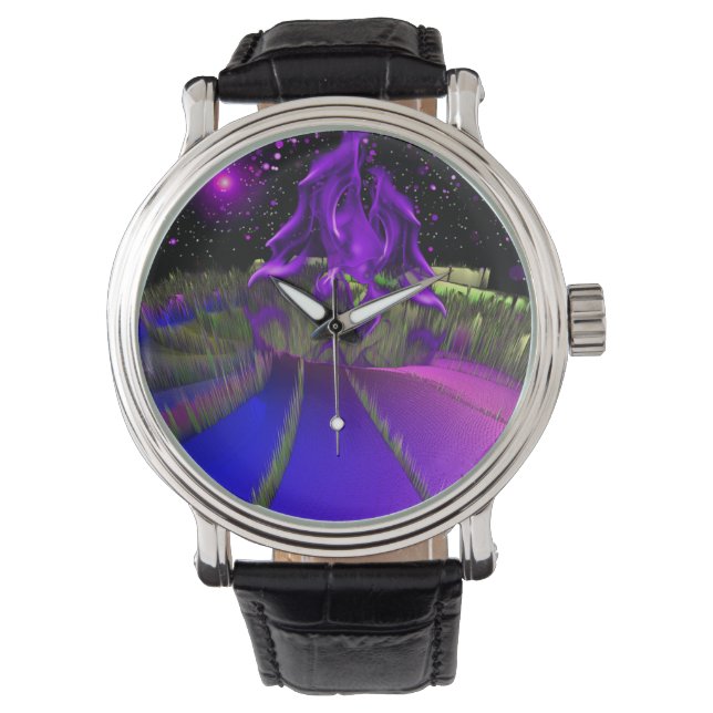 Planet Chlorboniev Purple Watch (Front)