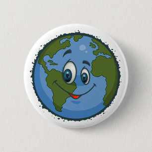 planet_earth 6 cm round badge
