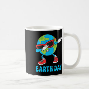 Planet Earth Birthday Day Dab Groovy Dabbing Boys  Coffee Mug