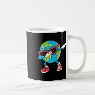 Planet Earth Birthday Day Dab Groovy Dabbing Boys Coffee Mug