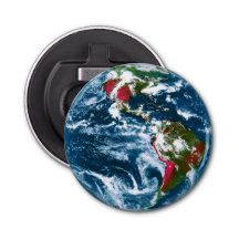 Planet Earth Bottle Opener