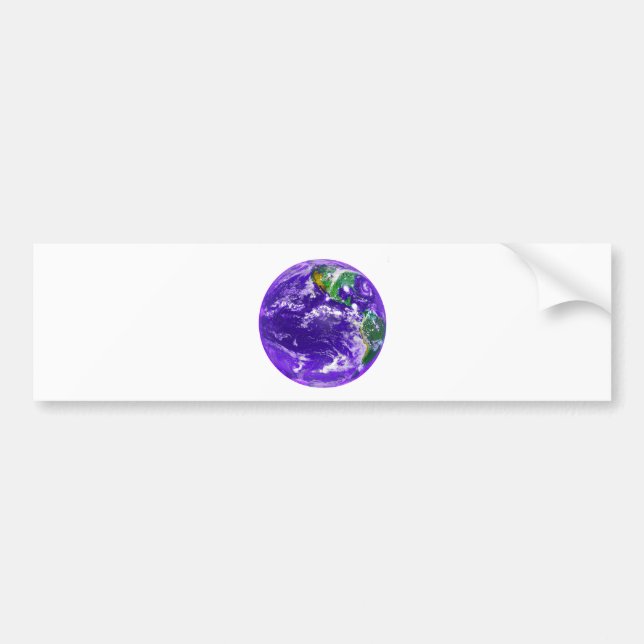 Planet Earth Bumper Sticker (Front)
