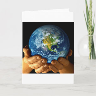 Planet earth card
