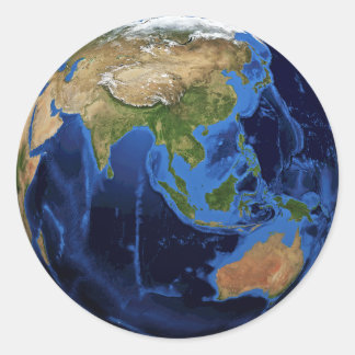 Planet Earth Classic Round Sticker